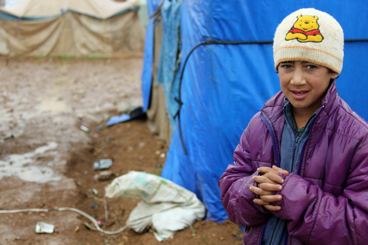 Displaced Syrians and refugees plunged into despair as winter hits the Middle East