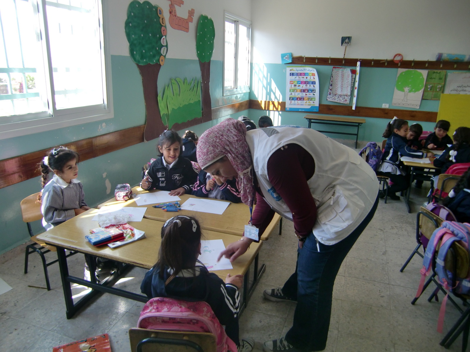 Palestine: Amid violence and uncertainty, create a safe space for children to express their feelings