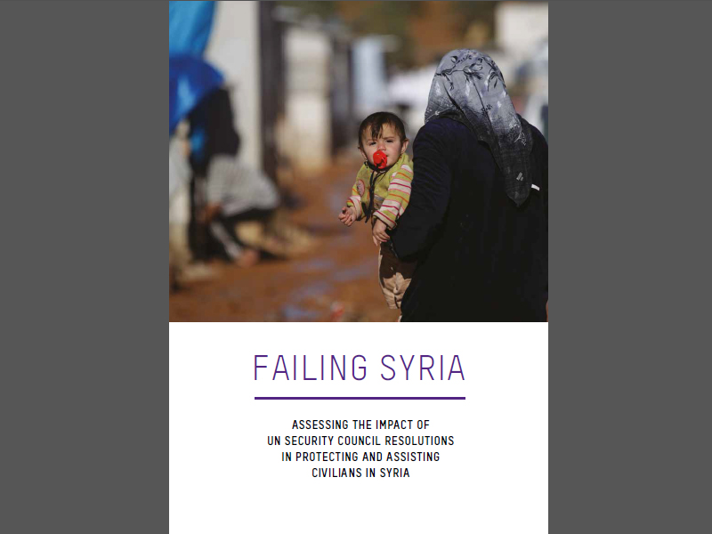Report: – Failing Syria –